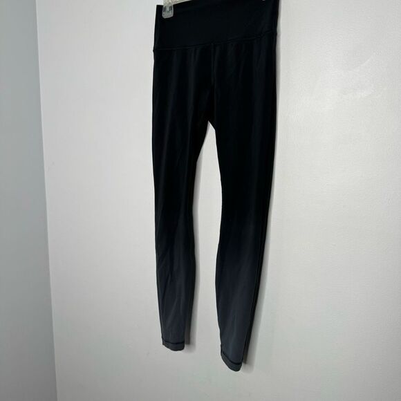lululemon leggings deep dye black and gray size 6 - Picture 3 of 6